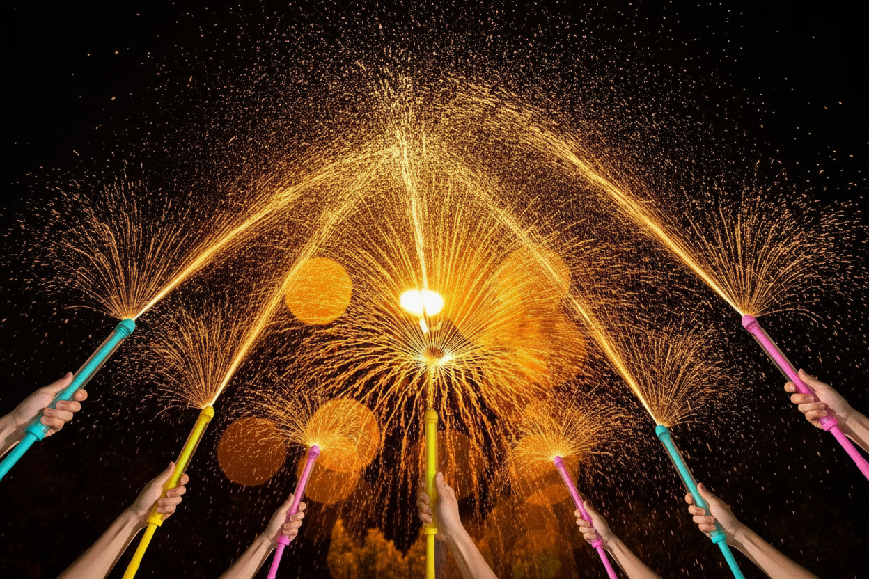 Water Shooter Firework Hero Image